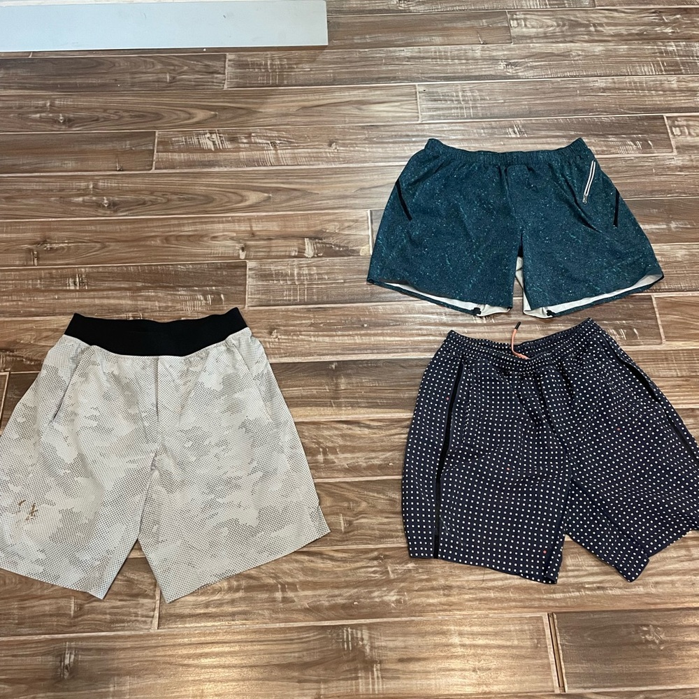 Lot of Lululemon shorts.
